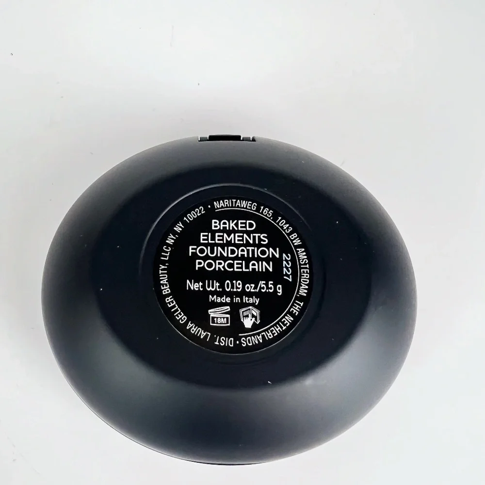 Laura Geller Baked Elements Foundation PORCELAIN .19 oz/5.5g Full Size RARE